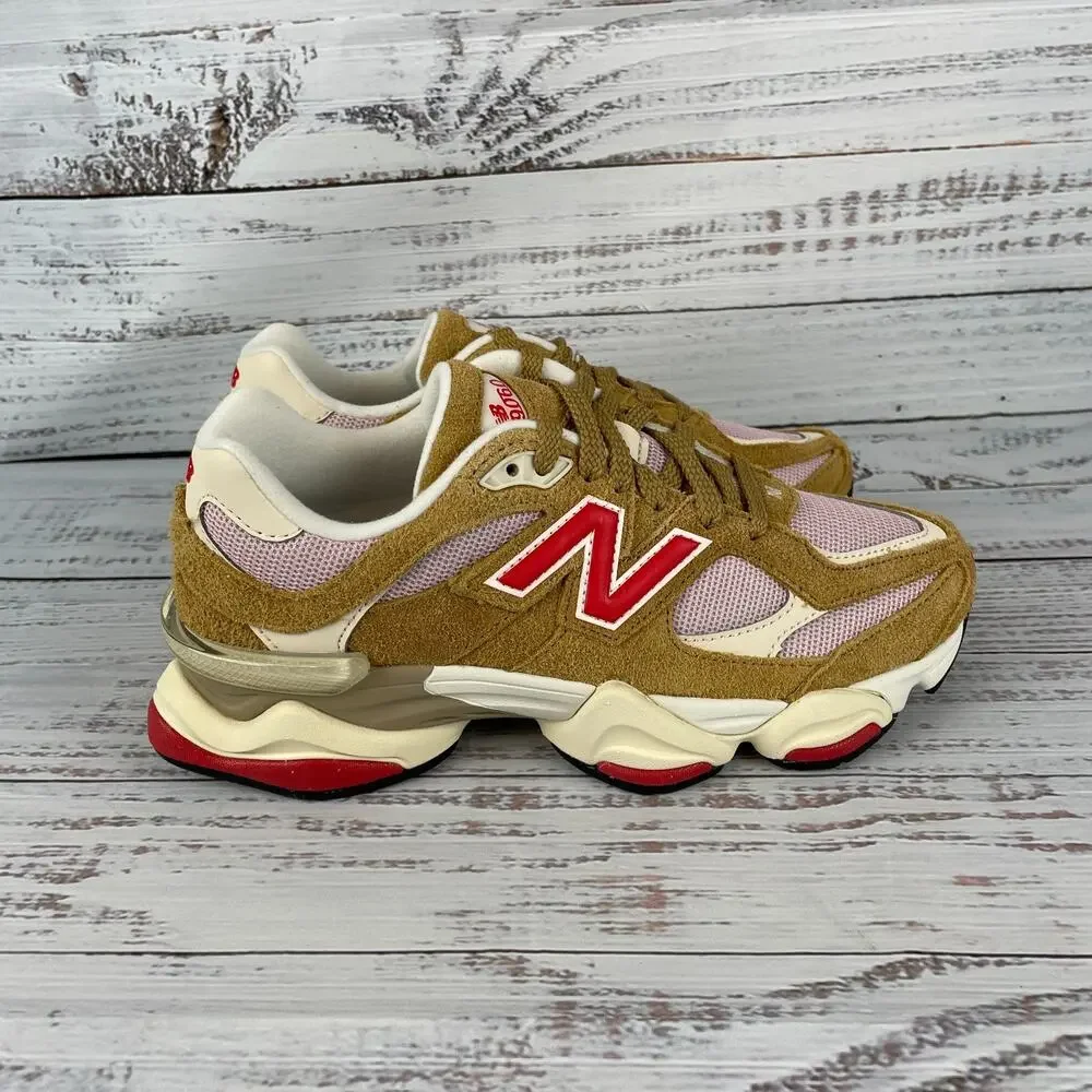 New Balance 9060 Womens Sz 8D Sneakers Great Plains True Red - Picture 4 of 11